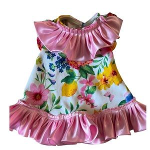 Designer Floral Dog Dress from England💐